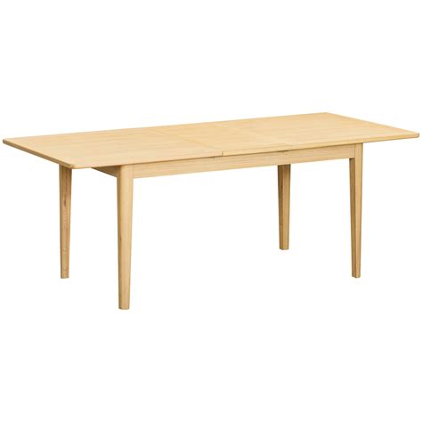 bruges medium extending table  cm assembly required oak world