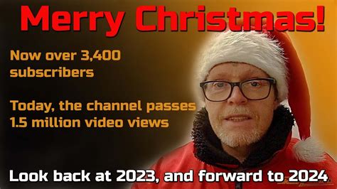 Merry Christmas Look Back At 2023 And Forward To 2024 Bildilla