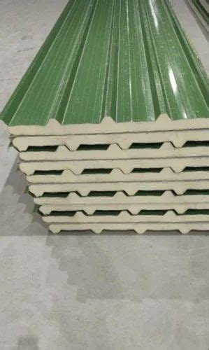 Jsw Polyurethane 50 Mm Metal Prefabricated PUF Panels For Cold Storage