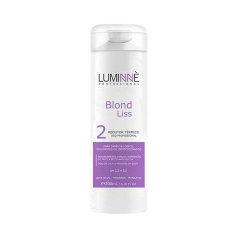 Progressiva Blond Liss Redutor T Rmico Ml Luminn Professional