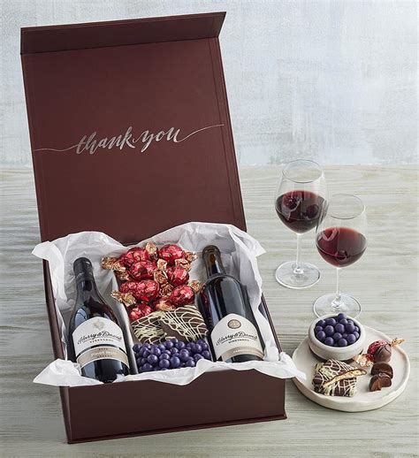 Thank You Wine Gift Baskets Wine Thank You Gifts Harry David