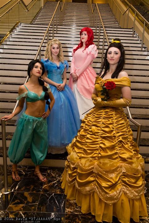 Princess Jasmine, Cinderella, Ariel, and Belle | Princess jasmine ...