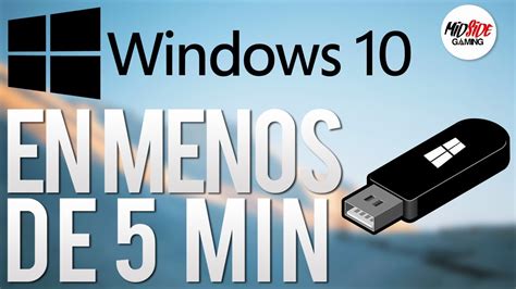 Crea Tu Usb Booteable Con Windows Youtube