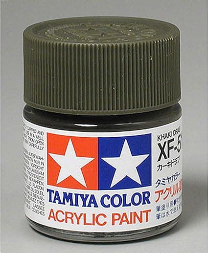 Tamiya America Inc Acrylique Xf51 Plat Kaki Drab Tam81351 Amazon