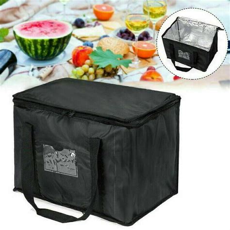 Large Food Delivery Insulated Bag Pizza Takeaway Thermal Warm Cold Ruck Pouch Uk Ebay