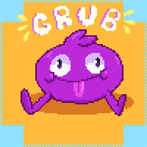 pixilart grubble  cosmic sockz