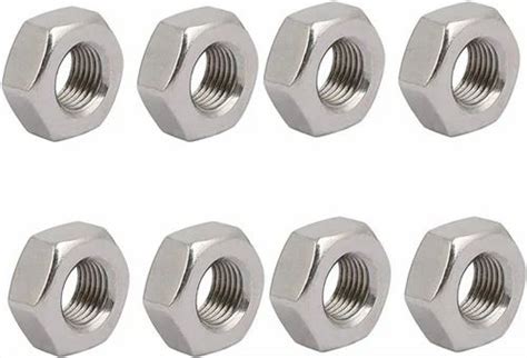 Aluminium Hexagonal 304 Stainless Steel Nuts Inner Diameter 15 Mm