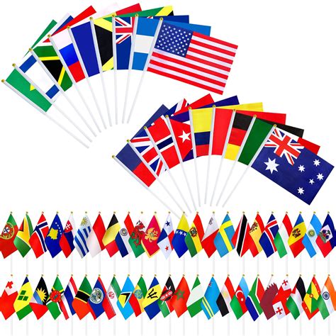 Amazon.com: KERDA 226 Countries International Flags of the World on