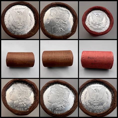 Silver Dollar Roll Coin Auction Sept. 18th 2023 – Becker Auction