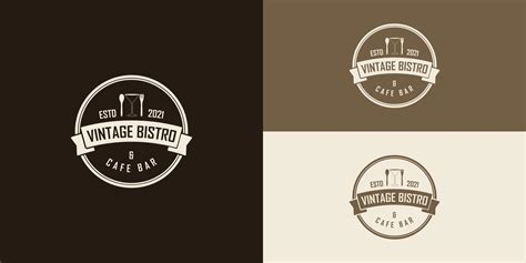 Bistro Bar Logo Vector Art Icons And Graphics For Free Download