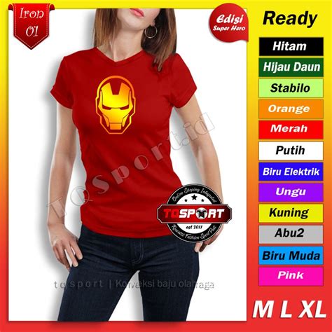 Jual Baju Supermen Aerobic Olahraga Wanita Kaos Senam Fitnes Cewek