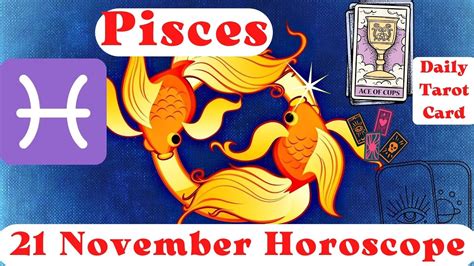 ♓pisces♓ Daily Horoscope For November 21 2022this Is An Amazing