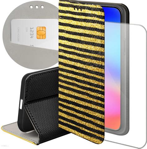 Hello Case Etui Z Klapką Do Iphone 15 Pro Złoto Gold Rich Futerał