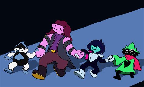 Ralsei Ralsei Ralsei Deltarune Susie Deltarune Lancer