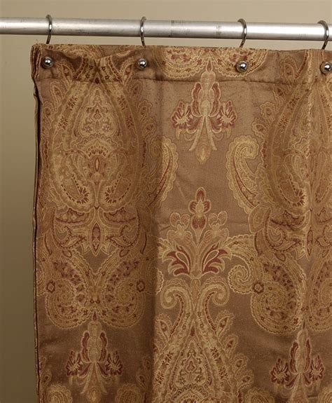 Royal Paisley Jacquard Shower Curtain By Croscill 10816247