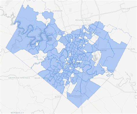 Map of Travis County Precinct Chairs (Republican & Democratic) - January Advisors