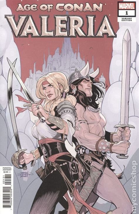 Age Of Conan Valeria Variant Cover Marvel Comics