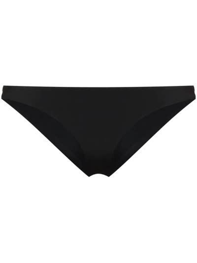 Form And Fold The Staple Low Rise Bikini Bottoms In 黑色 Modesens