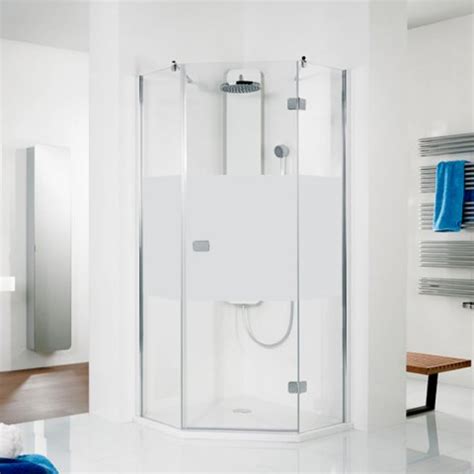 Douche Pentagonale Hsk Premium Softcube En Parties Avec Porte