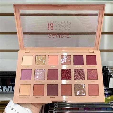 Paleta De Sombras Saniye Tonos Nude Tonos Duo Cromaticos MercadoLibre