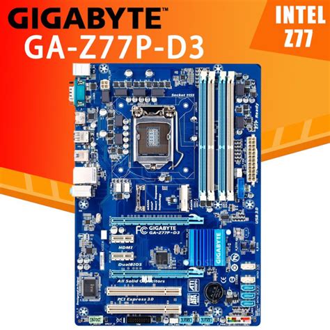 قیمت و خرید مادربرد گیگابایت Gigabyte Z77P D3 LGA 1155 استوک