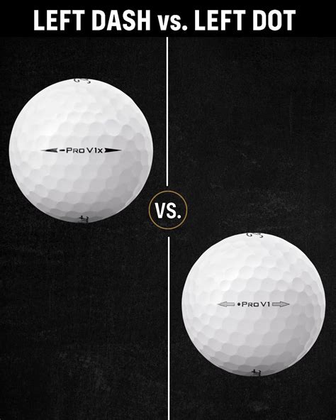 MYGOLFSPY On Twitter Pro V1x Left Dash Vs Pro V1 Left Dot