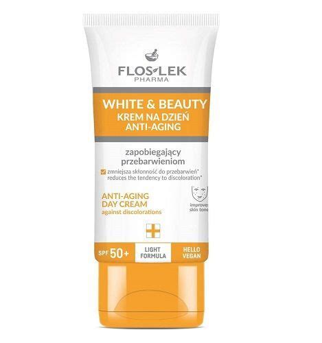 Floslek White Beauty Krem Na Dzie Anti Aging Zapobiegaj Cy