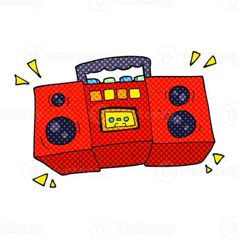 Hand Drawn Cartoon Cassette Tape Player 45261606 Png