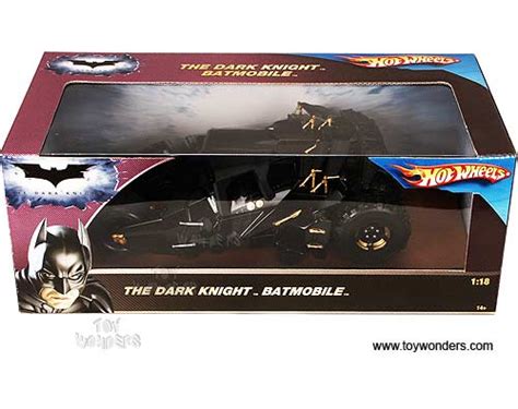 The Dark Knight Batmobile By Mattel Hot Wheels Batman Scale