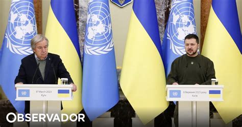 O Nosso Objetivo Final Claro Uma Paz Justa Guterres Quer Que Onu