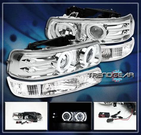 Purchase 99 06 CHEVY SILVERADO TAHOE SUBURBAN CCFL HALO LED PROJECTOR