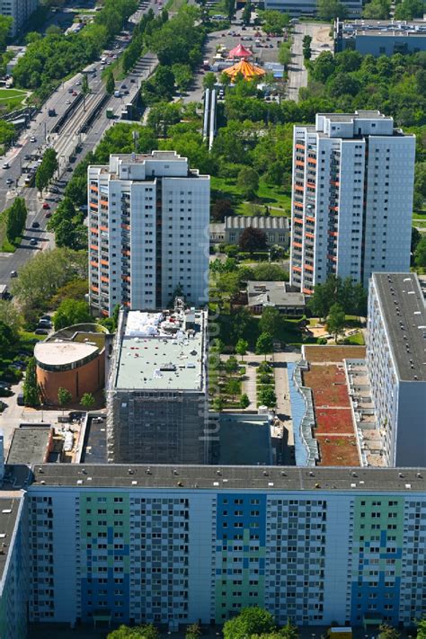 Luftaufnahme Berlin Baustelle Zum Neubau Eines Wohnhauses In Berlin