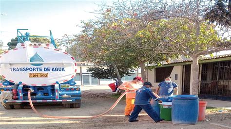 Talara Cuatro Distritos Siguen Sin Agua