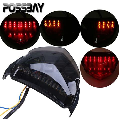 Aliexpress Buy Possbay Rear Taillights Motorcycle Turn Signals