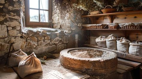 traditional mill interior image mill rustic sunlight