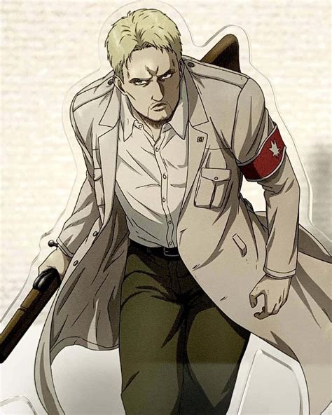 Download An Exuberant Portrait Of Reiner Braun From Attack On Titan