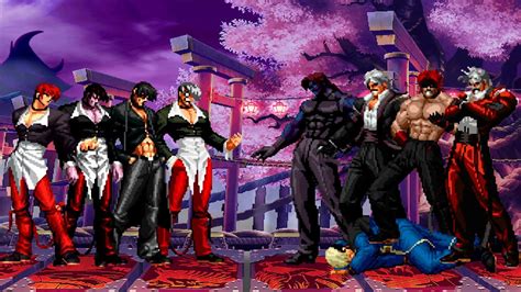 KOF Mugen Iori Yagami Team Vs Rugal Bernstein Team YouTube