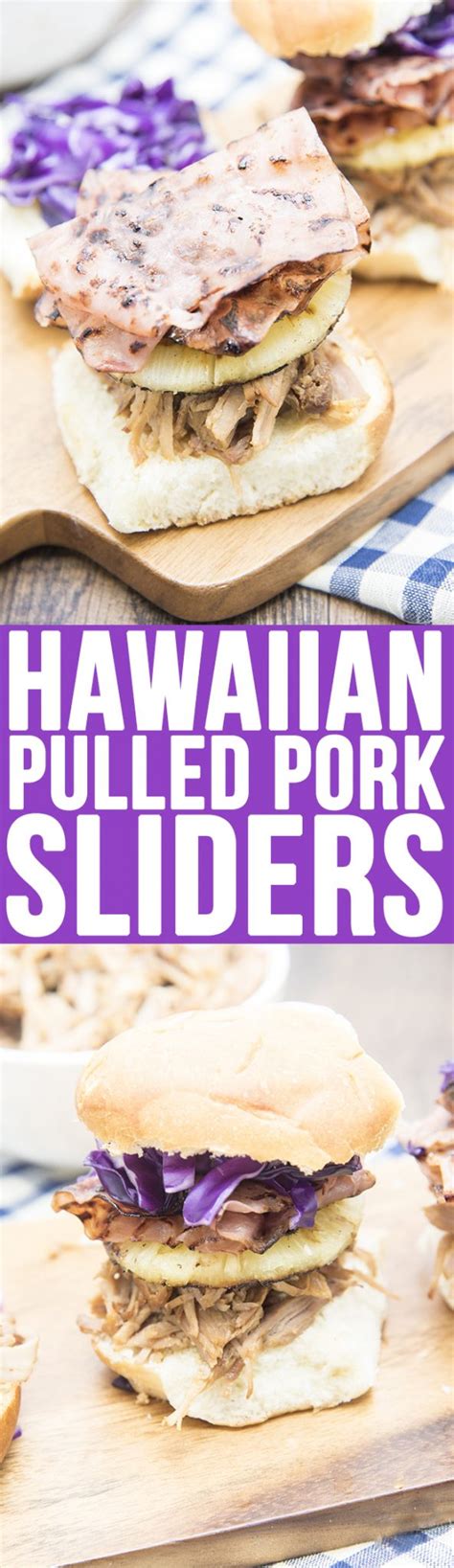 Hawaiian Pulled Pork Sliders Like Mother Like Daughter