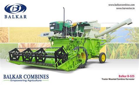 Agriculture Implements Balkar 654 Dlx Combine Harvester Manufacturer