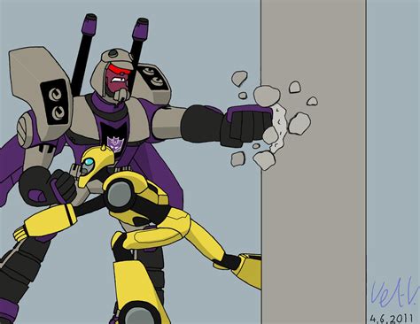 Blitzwing vs Bumblebee by vmv-81 on DeviantArt