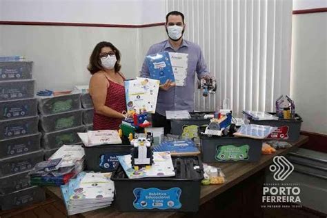 Educação de Porto Ferreira recebe kits de robótica nova disciplina que