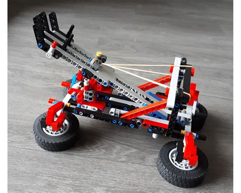 Lego Moc 9395 Catapult By Redshark2222 Rebrickable Build With Lego