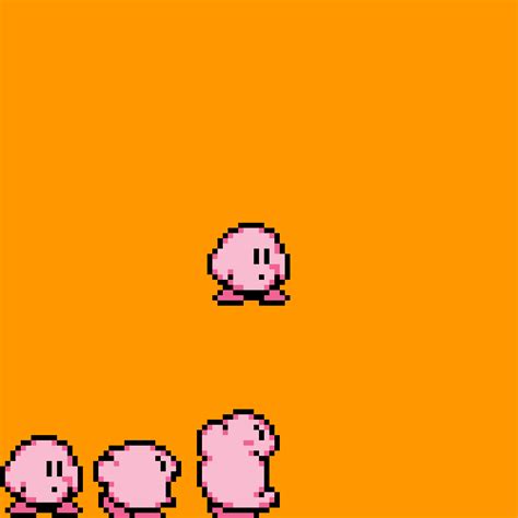 Pixilart Kirby Sucking Sprites By Camkachu