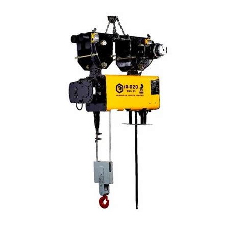 BAJAJ INDEF Electric Wire Rope Hoist 3 Phase Capacity 3 6 Ton At