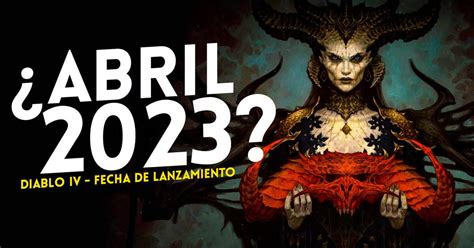 Diablo Podr A Llegar En Abril De Se Desvelar A En The Game