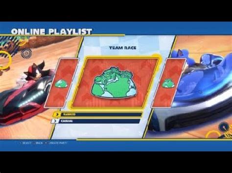 Silver The Hedgehog Racer Team Sonic Racing Offline Matches