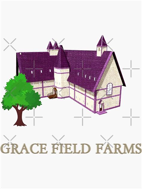 "Grace Field House Embroided The Promised Neverland Code Embroided ...