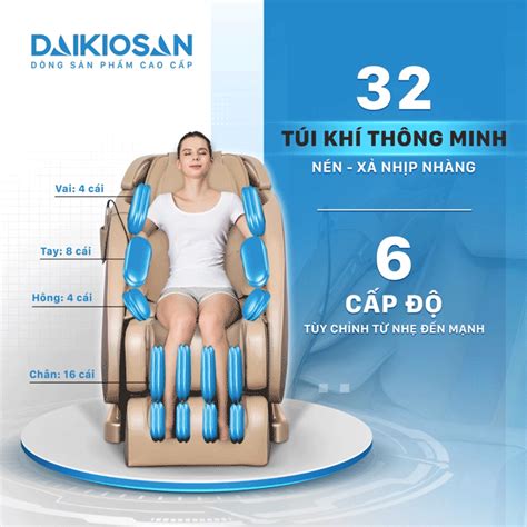 Ghế Massage Daikiosan Dvgm 20001 Mua Tại điện Máy Dung Vượng Trả Góp 0