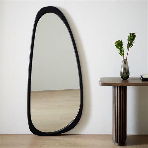 Mid Century Asymmetrical Floor Mirror West Elm