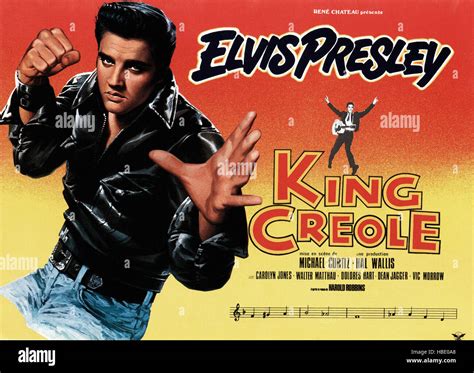 King Creole Elvis Presley Stock Photo Alamy